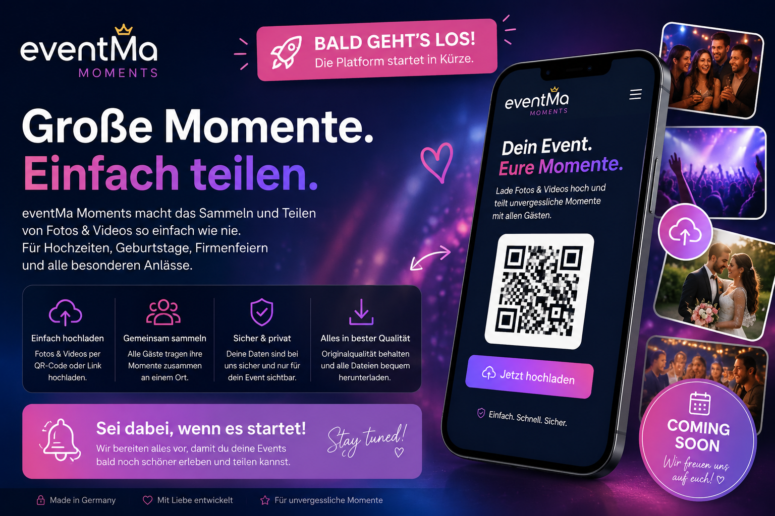 eventMa Moments startet bald
